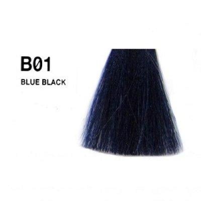 Фарба для волосся біоламінувальна Anthocyanin Second Edition B01 Blue black (1024589470) - фото 3