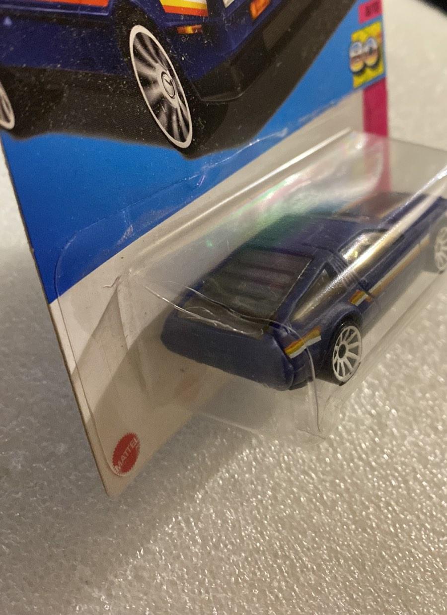 Іграшкова машинка Hot Wheels DMC DeLorean 2023 The 80s №101 Dark Blue (HKJ65) - фото 2