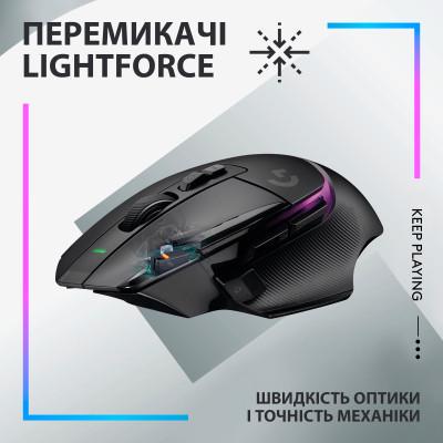 Комп'ютерна мишка Logitech G502 X Plus Wireless Black (910-006162) - фото 2
