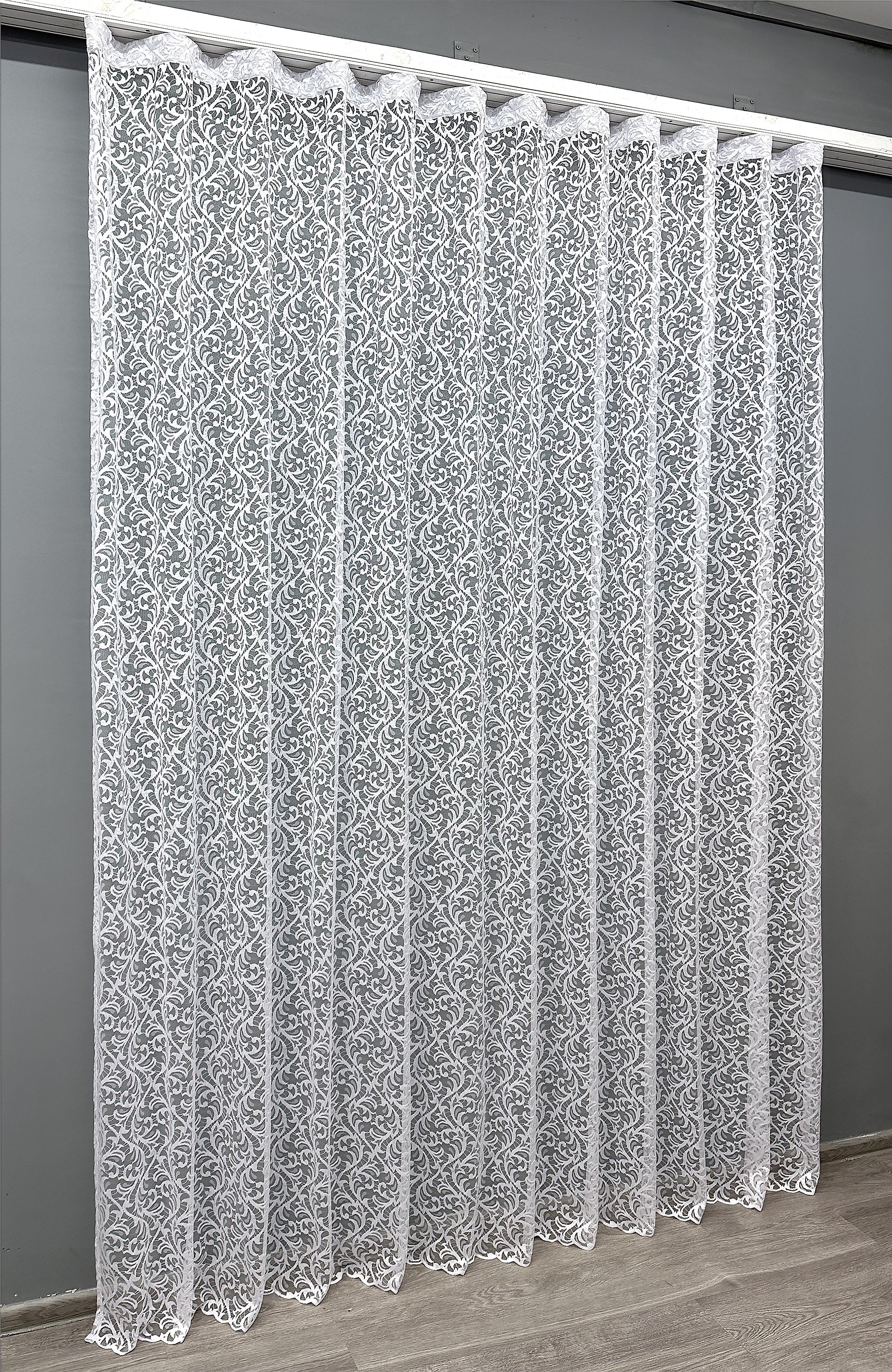 Тюль VR-Textil 1586т Гипюр 300х270 см Белый (42-0546) - фото 2