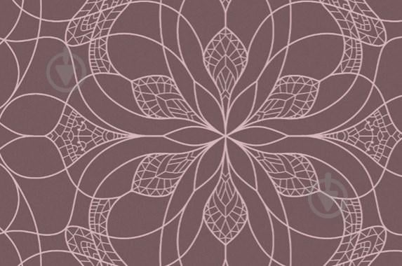 Обои на бумажной основе Шарм 154-10 Ажур коричневые (0,53х10м.)