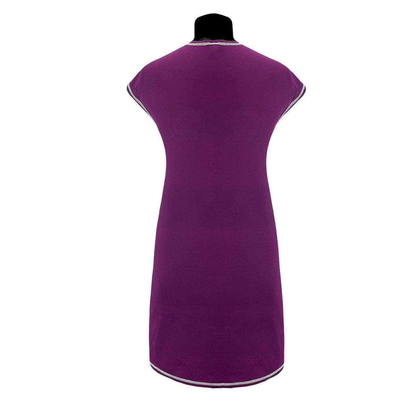 Туніка жіноча літня 984 Бабка р. 60/62 Фіолетовий (1773563155) - фото 3 Туніка жіноча літня 984 Бабка р. 60/62 Фіолетовий (1773563155) - фото 3