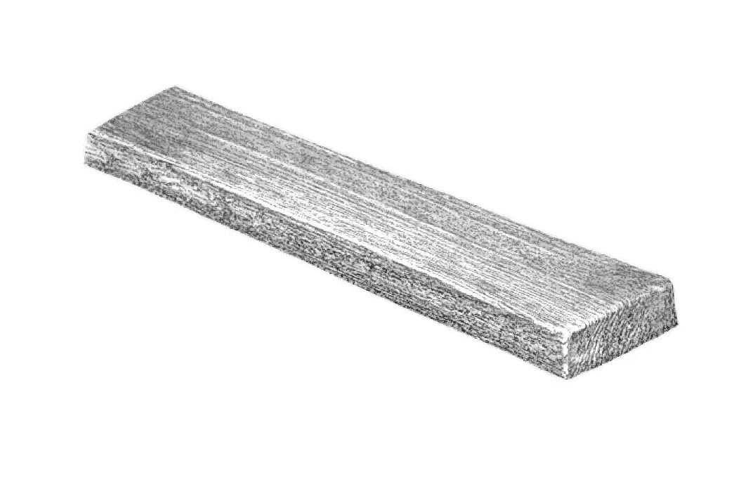 Панель полиуретановая DECOWOOD Модерн ET 406 classic 12х3,5 см 2 м Серый (2356385335)