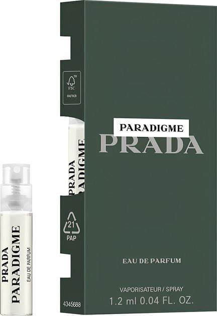Парфюмированная вода для мужчин PRADA Paradigme 1,2 мл пробник (400232)