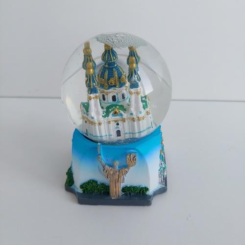 Шар снежный Киев Андреевская церковь (27345) - фото 1 Шар снежный Киев Андреевская церковь (27345) - фото 1