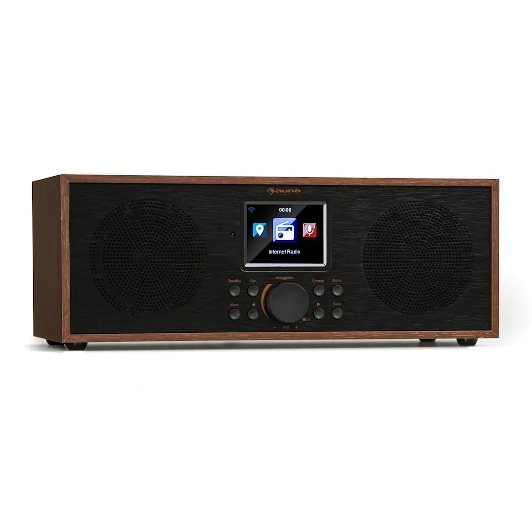 Радіо інтернет Auna Silver Star Stereo Internet DAB /FM Radio BT USB App Control (10038351)