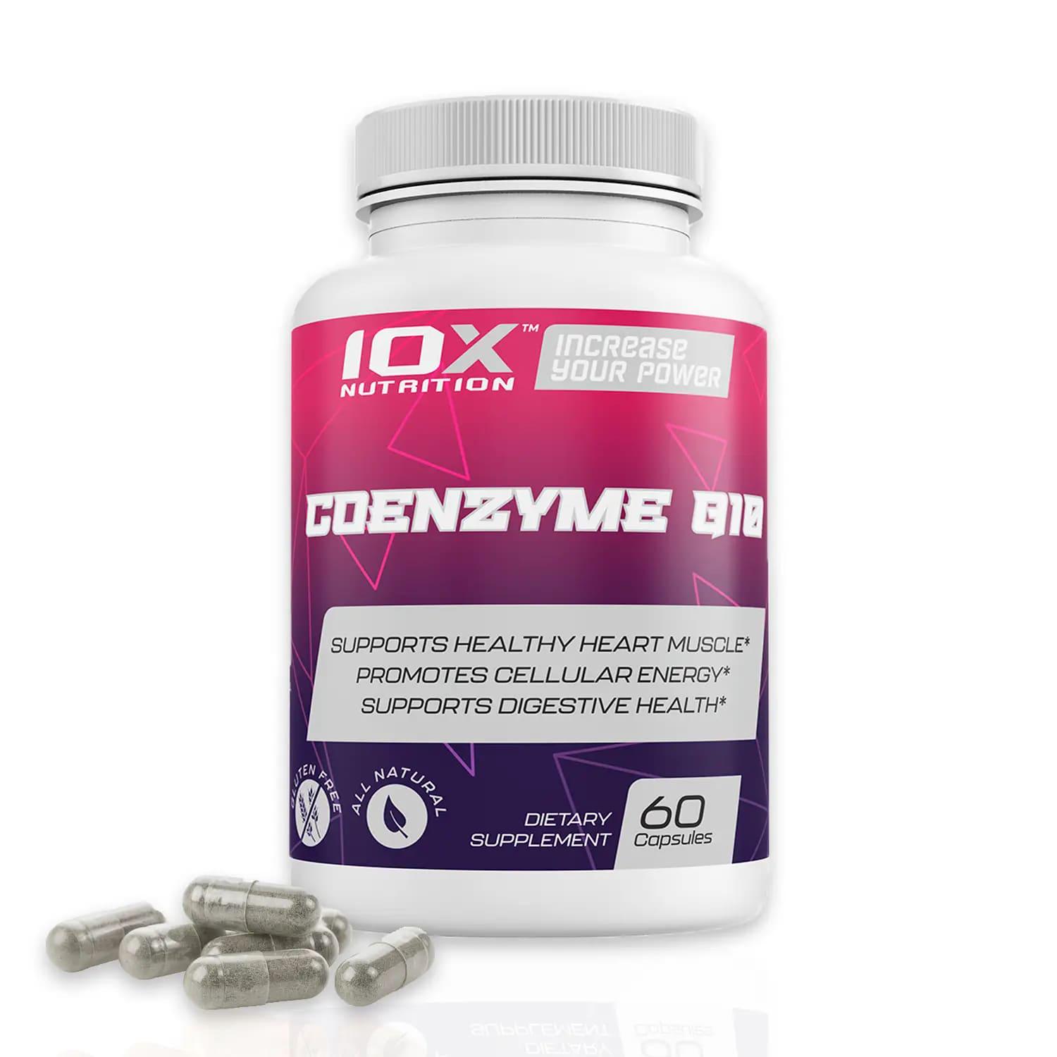 Коэнзим для спорта 10XNutrition Coenzyme Q10 60 Caps