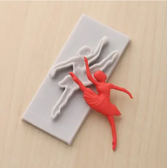 Форма из силикона Балерина 70 мм Серый (40621) - фото 3 Форма из силикона Балерина 70 мм Серый (40621) - фото 3