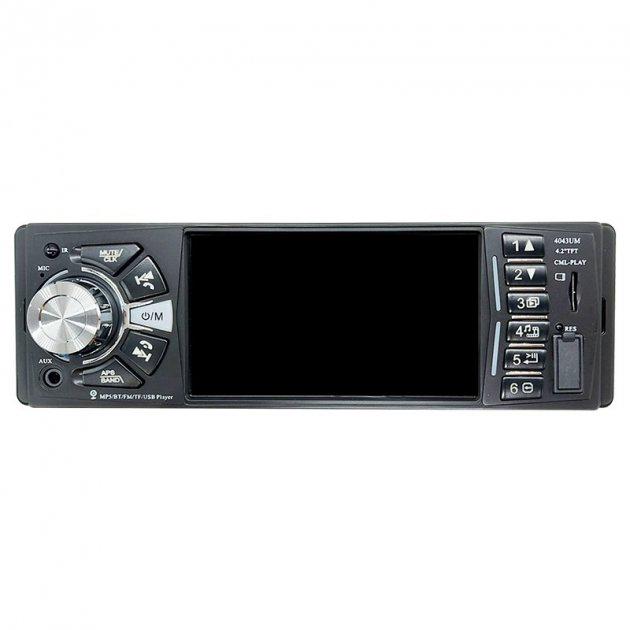 Автомагнитола 1DIN 4043 4,1" Bluetooth