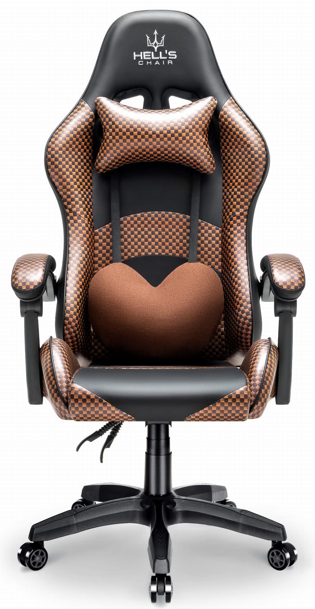 Кресло геймерское Hell's Chair Rainbow Plus Brown