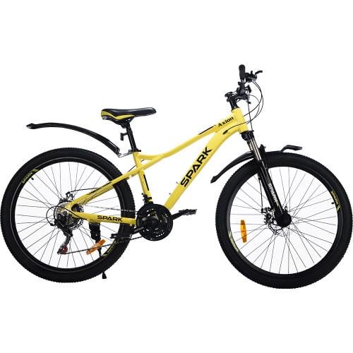Велосипед SPARK AXION колеса 26" алюмінієва рама 15" Жовтий (000239192)