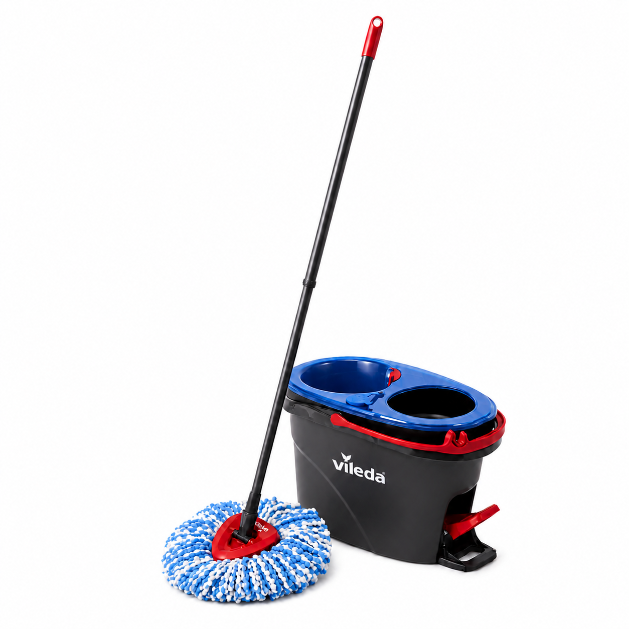 Набор для уборки Vileda H2PrO Spin ведро 6 л/швабры 123 см (178332)