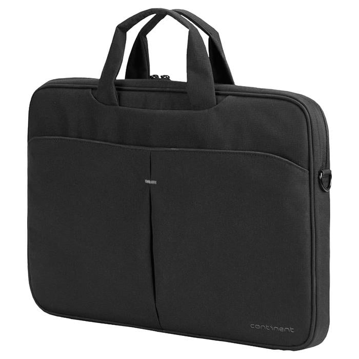 Сумка для ноутбука Continent Zipper 15,6" Black (CC-012)