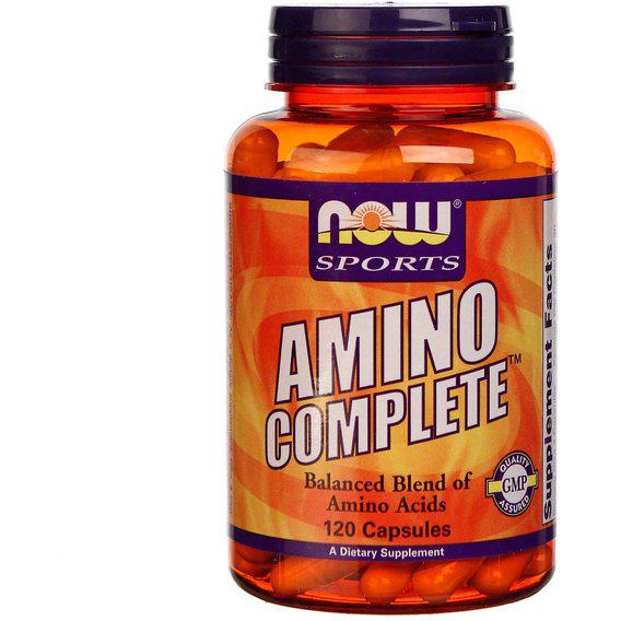 Амінокомплекс NOW Foods Amino Complete 120 Caps