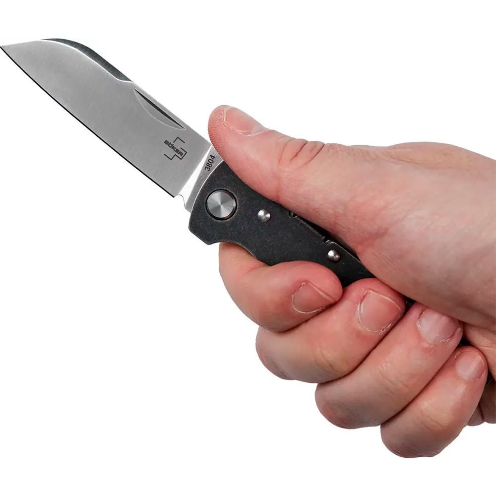 Туристичний ніж мисливський Boker Plus Atlas Backlock Sheepfoot (01BO867) - фото 5 Туристичний ніж мисливський Boker Plus Atlas Backlock Sheepfoot (01BO867) - фото 5