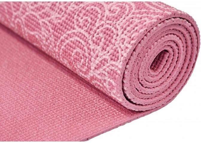 Коврик для йоги LiveUp PVC PRINTED YOGA MAT Красный (LS3231C-06r) - фото 3 Коврик для йоги LiveUp PVC PRINTED YOGA MAT Красный (LS3231C-06r) - фото 3