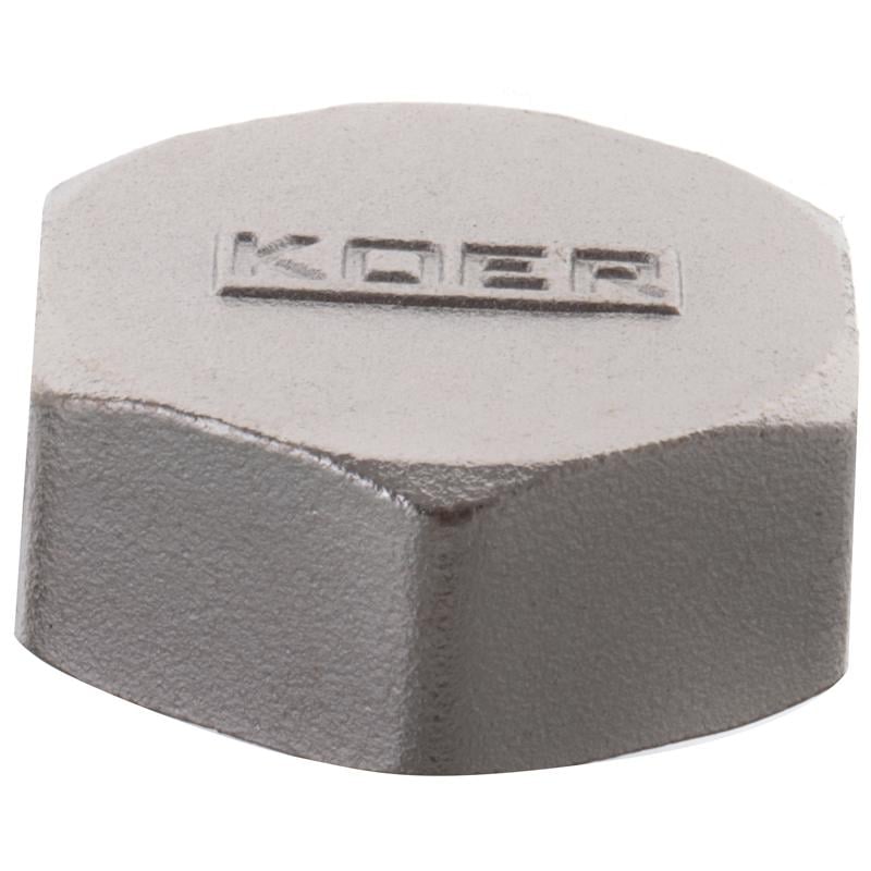 Заглушка KOER KR3096 латунь внутренняя 1" (114982)