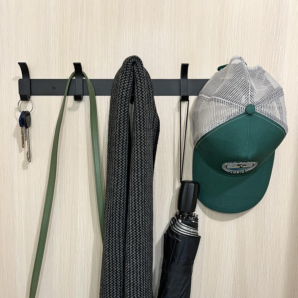 Вешалка на 5 крючков HA-04/5 Black