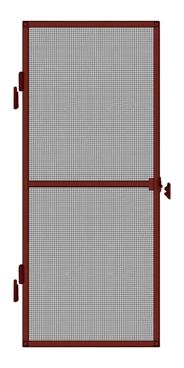Набор для сборки дверной москитной сетки на занавесах 75х220 см Коричневый (33233009) Набор для сборки дверной москитной сетки на занавесах 75х220 см Коричневый (33233009)