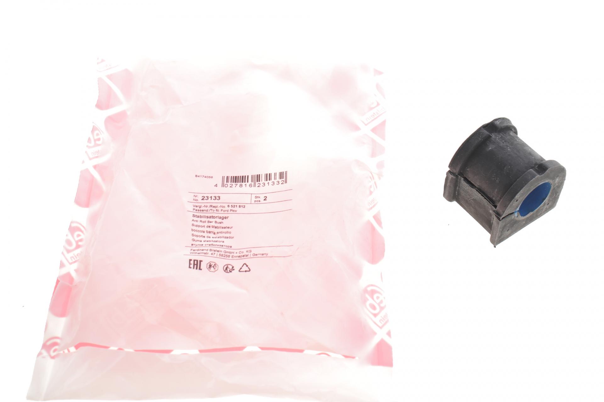 Втулка переднего стабилизатора FEBI BILSTEIN Ford Transit 2.0/2.5TD 91-00 d 20 мм 23133 (25600554)