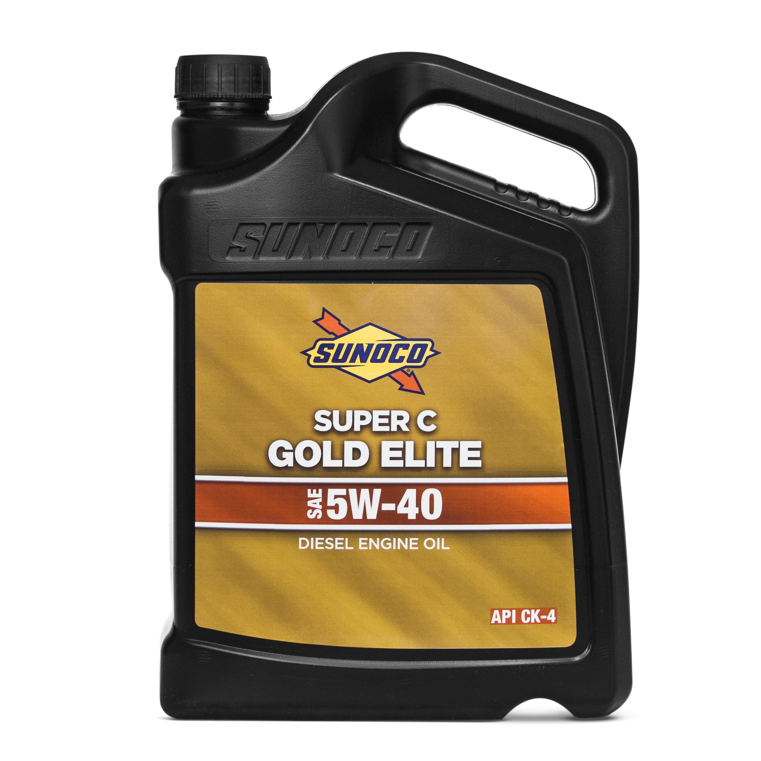 Моторное масло Sunoco Super C Gold Elite 5W-40 CK-4 3.78 л