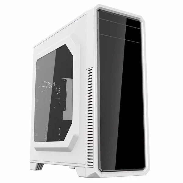 Корпус GameMax G561 белый, без БП, Midi Tower, ATX / Micro ATX / Mini ITX, 1хUSB 3.0, 2хUSB 2.0, 3x120 мм LED, 424x200x452 мм