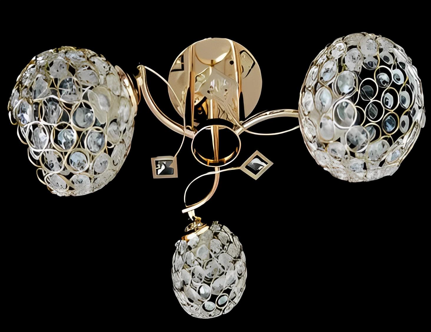 Люстра Sirius Ю 9555А/3 на 3 плафона (000027800)