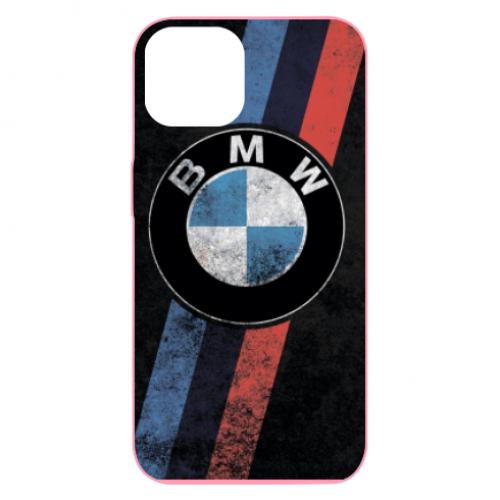 Чехол для iPhone 13 BMW grunge logo