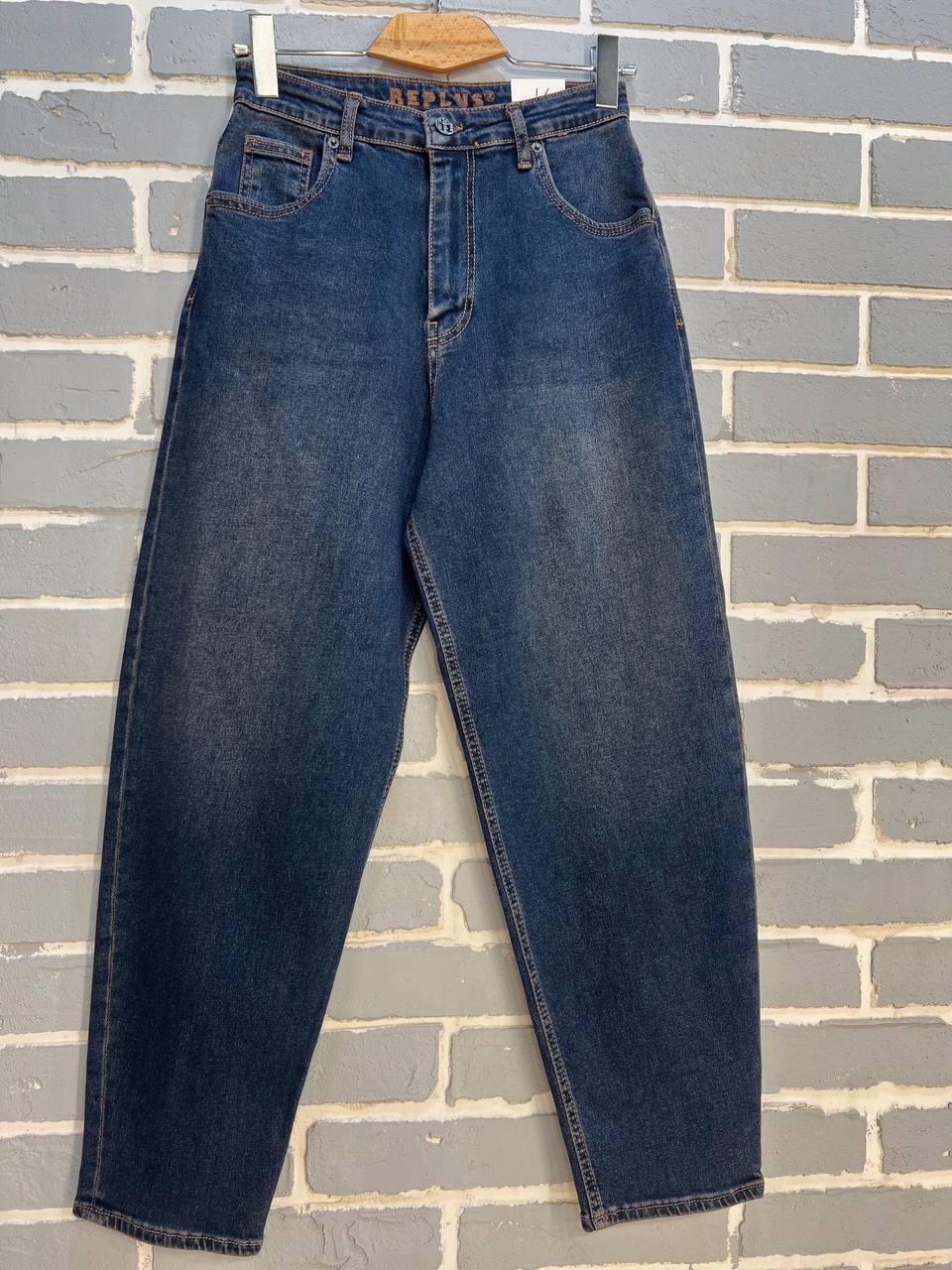 Джинси жіночі Replus 13134 MOM Cindy стрейчеві комфорт р. 29 Темно-синій (2832) - фото 5