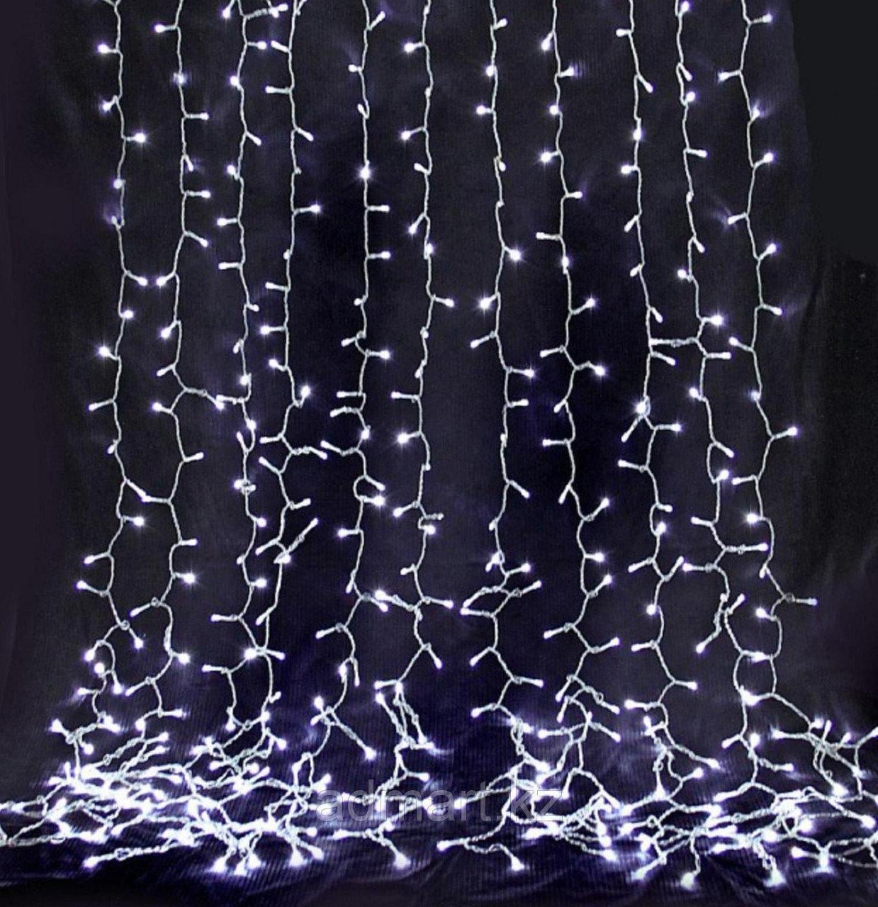 Гирлянда светодиодная Xmas Waterfall 3х2 м 320 Led 220 В Хлодный белый (c1ba6ae1)