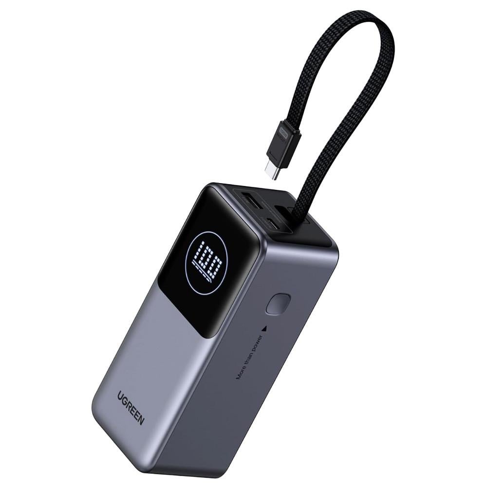 Повербанк UGREEN для ноутбуків/планшетів і смартфонів PB723 20000 мАг 130W Gray (124358021)