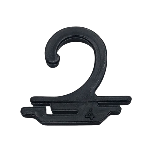 Крючок-вешалка для этикеток Леопласт задвижной 50 шт. Черный