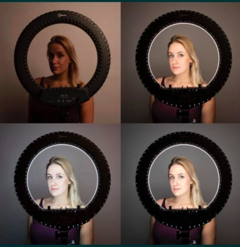 Кільцева професійна led лампа D45 см HQ18 з пультом (HQ 18-VP) - фото 5