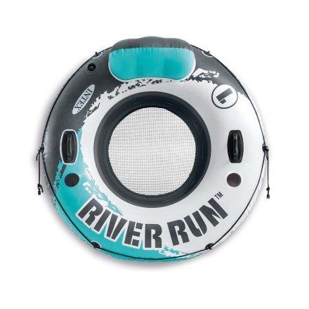 Надувное кресло-круг для отдыха на воде, с подстаканниками и тросом, 135 см. Intex бирюзовое - фото 2 Надувное кресло-круг для отдыха на воде, с подстаканниками и тросом, 135 см. Intex бирюзовое - фото 2