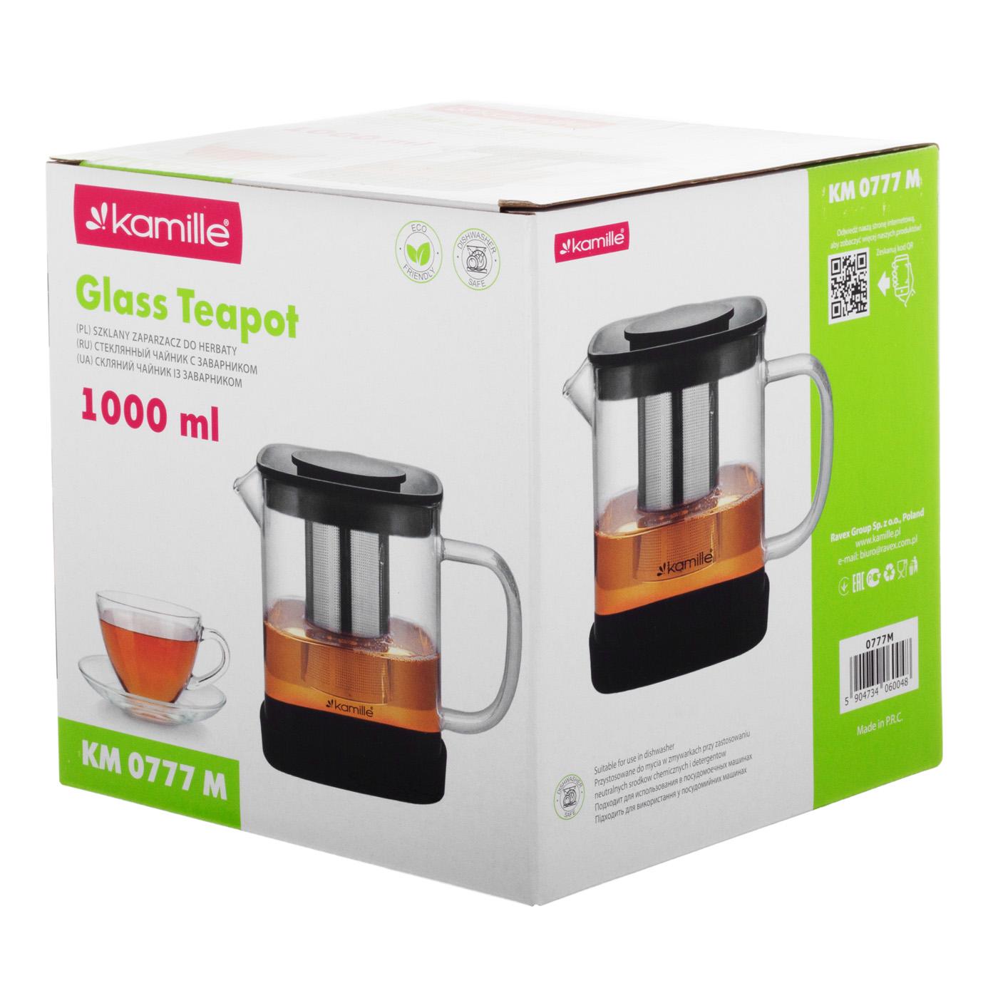 Заварювальний чайник Kamille KM-0777M 1 л (113806) - фото 5 Заварювальний чайник Kamille KM-0777M 1 л (113806) - фото 5