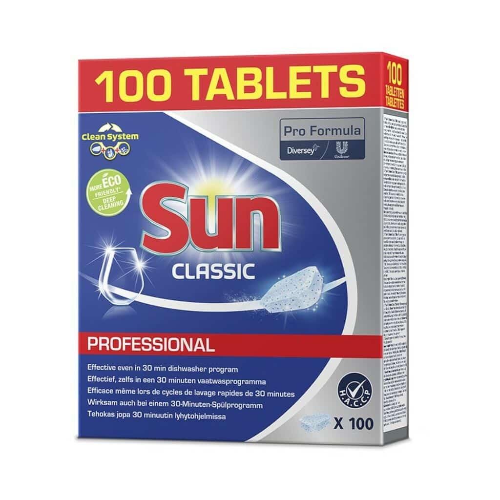 Таблетки для посудомоечных машин Sun Classic Professional 100 шт. (2613838083)