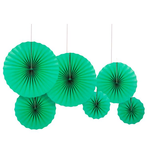Подвесные веера набор 6 шт. Green