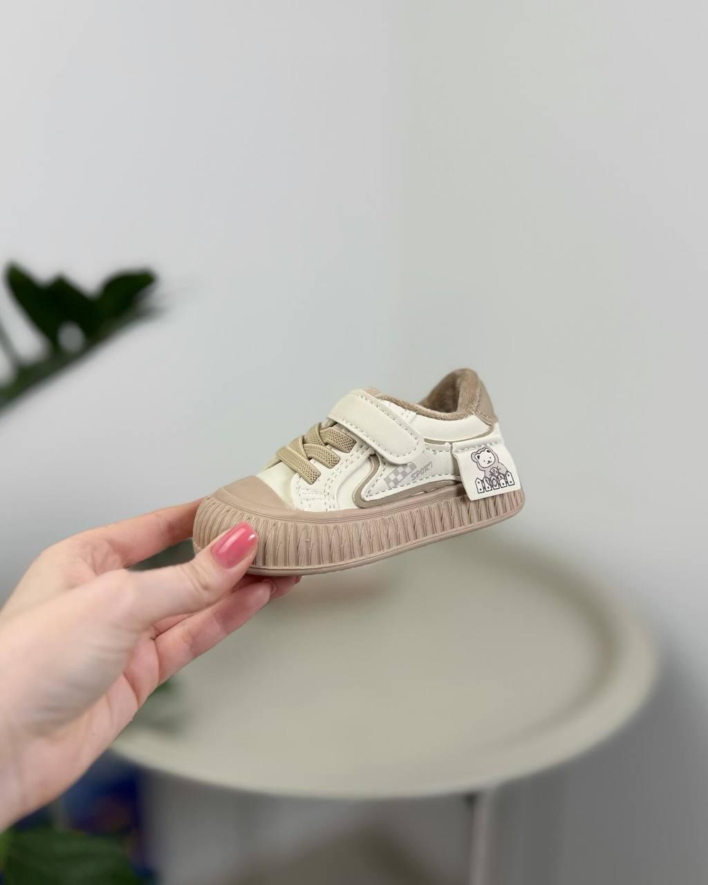 Ботинки детские осенние р. 20 Бежевый (1233) - фото 5