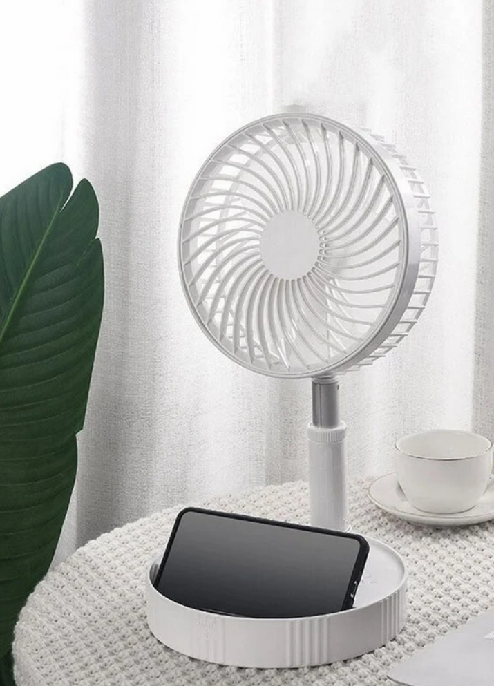 Вентилятор настільний/підлоговий акумуляторний з телескопічною ніжкою (26891913) - фото 10 Вентилятор настільний/підлоговий акумуляторний з телескопічною ніжкою (26891913) - фото 10