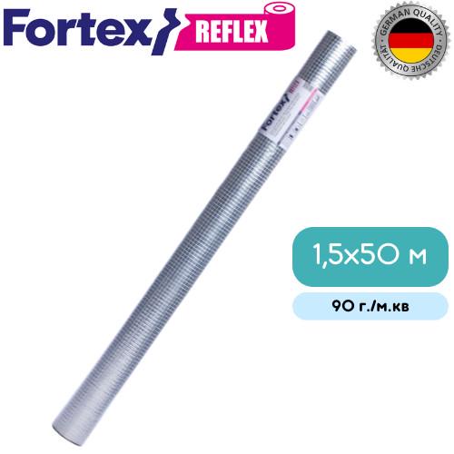 Пароизоляционная армированная мембрана Fortex Reflex с алюминиевым слоем 1,5х50 м (8914285) - фото 4