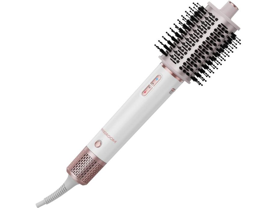 Фен-щетка 4в1 Hair Dryer Brush 110 000 RPM 1400W ионный стайлер для сушки/объема/выпрямления и завивки волос (3028276158)