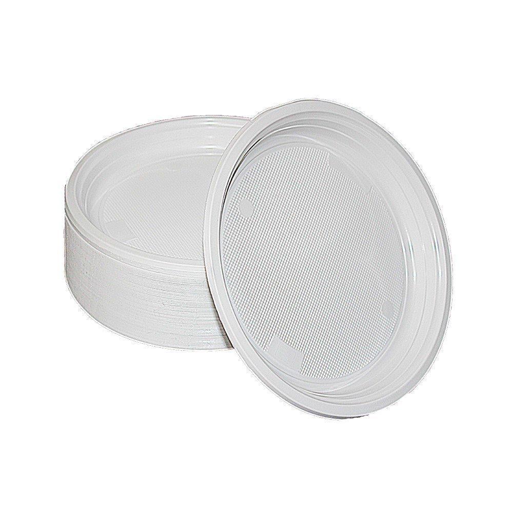 Тарелка одноразовая Премиум плоская d 220 мм 400 шт. (3385)