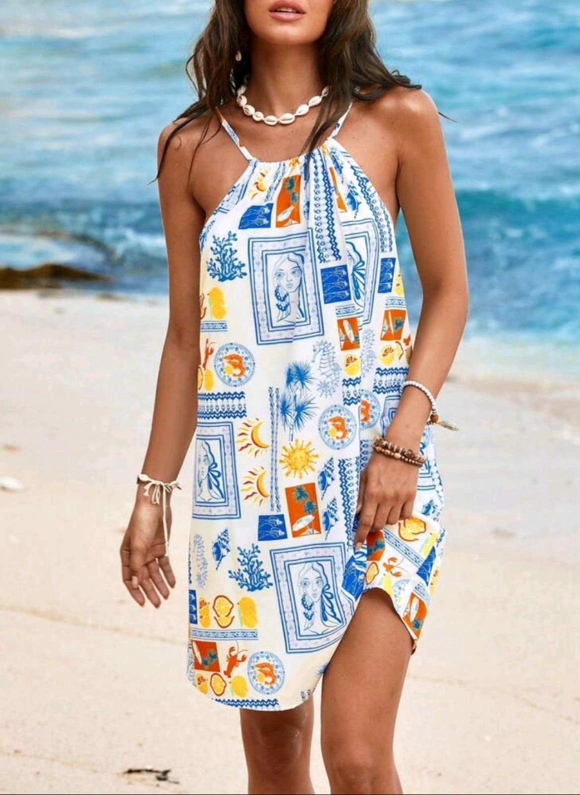 Платье женское Trends с разноцветным принтом S/M (27263876) - фото 5 Платье женское Trends с разноцветным принтом S/M (27263876) - фото 5