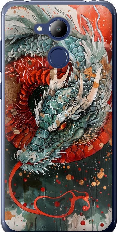 Чехол на Huawei Honor 6C Pro Стихия огня (6101u-1358-42517)
