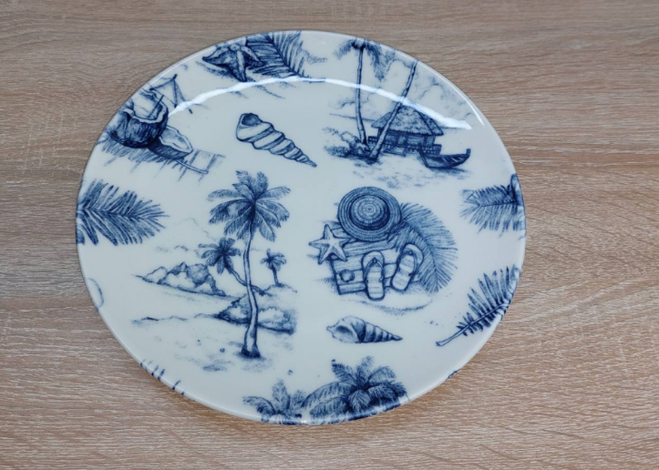 Сервиз столовый OMS TULU фарфор 6 персон 24 шт. Ocean Blue (KL24-Ocean) - фото 5 Сервиз столовый OMS TULU фарфор 6 персон 24 шт. Ocean Blue (KL24-Ocean) - фото 5