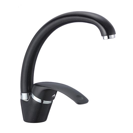 Кухонный смеситель ROZZY JENORI RBZ014-8B Черный (28917)