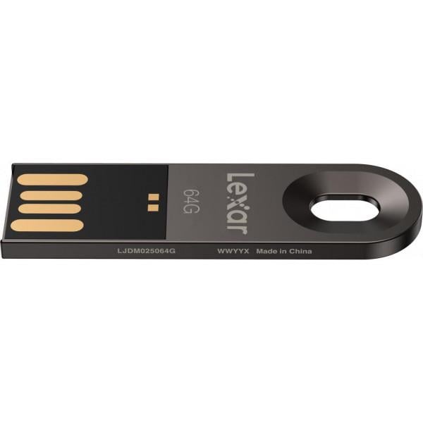 Флешка Lexar JumpDrive M25 64GB Titanium Gray (LJDM025064G-BNQNG) - фото 4