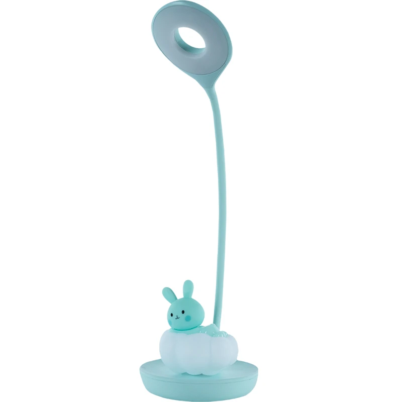 Лампа настільна Cloudy KITE Bunny LED з акумулятором Зелений (K24-493-1-4) - фото 2 Лампа настільна Cloudy KITE Bunny LED з акумулятором Зелений (K24-493-1-4) - фото 2