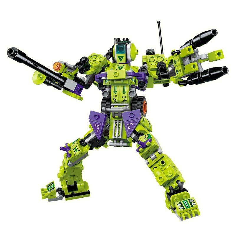 Конструктор Qman Робот 72 дет. 4 вида (42203)