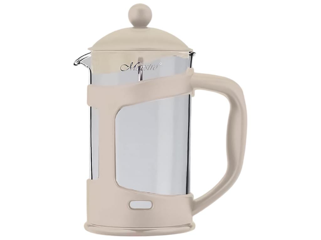 Френч-пресс Maestro 1 л Айвори (MAE-MR-1665-1000-IVORY) Френч-пресс Maestro 1 л Айвори (MAE-MR-1665-1000-IVORY)